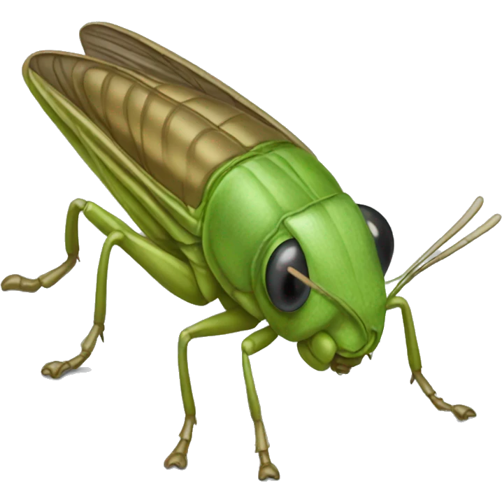 Grass hopper emoji