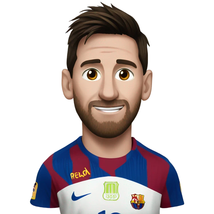 Messi real emoji