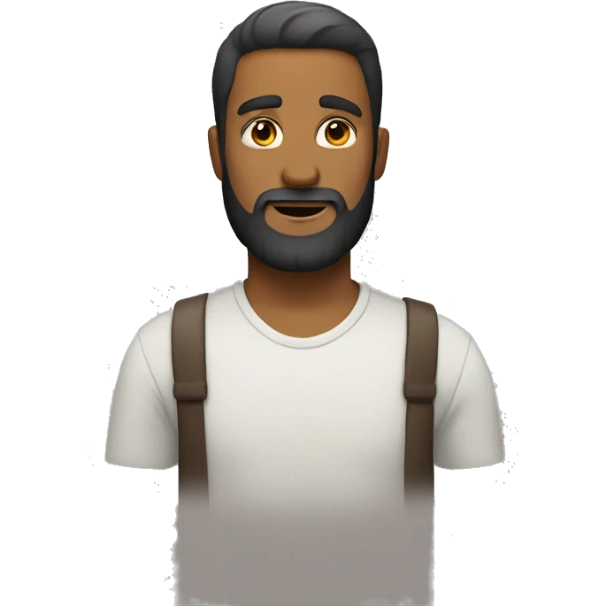 Man with a beard emoji
