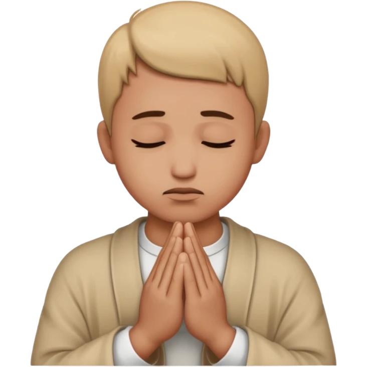 Praying sadly  emoji