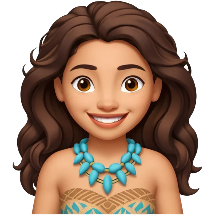 Moana emoji