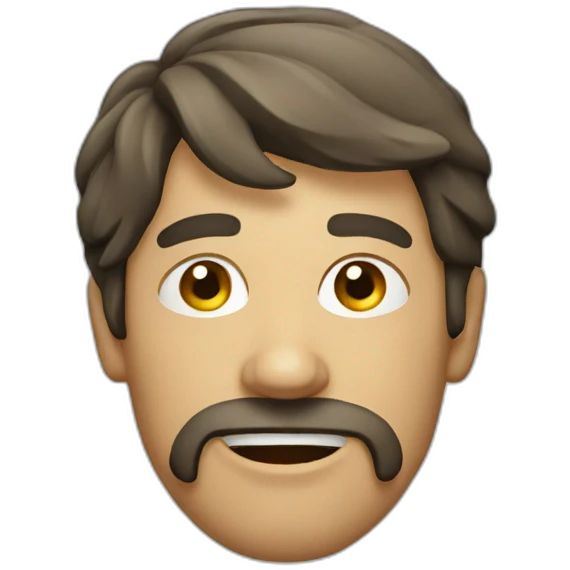 Drunk men emoji