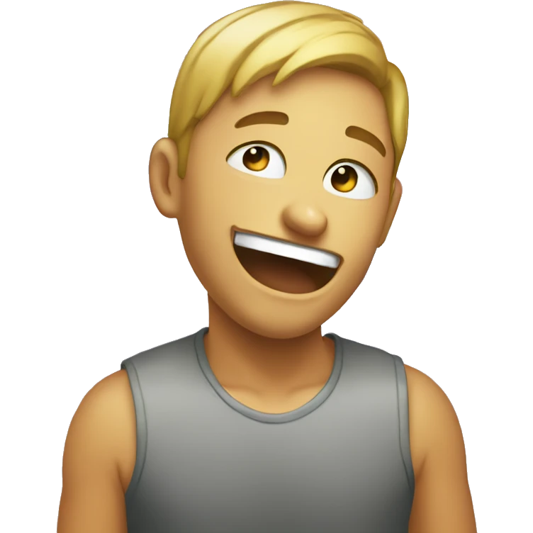 Rainbow smiling emoji yo the point its crying emoji