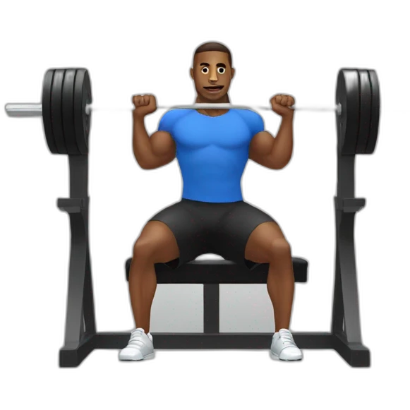 man doing Bench Press emoji