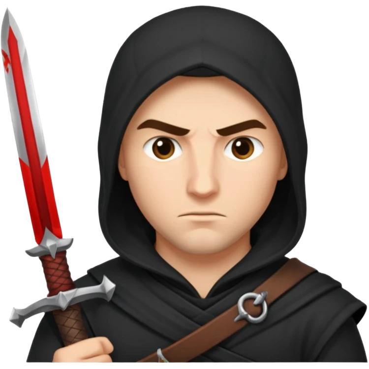 asasin with sword emoji