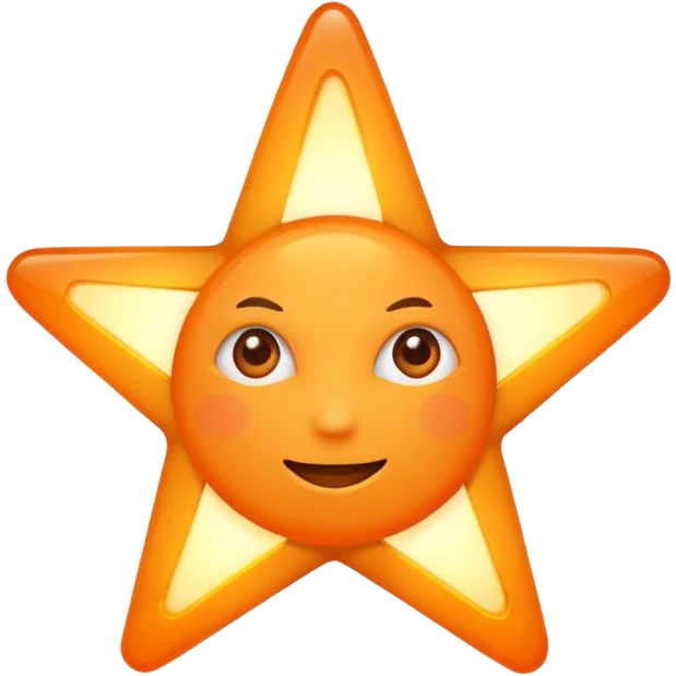 i want orange star  emoji