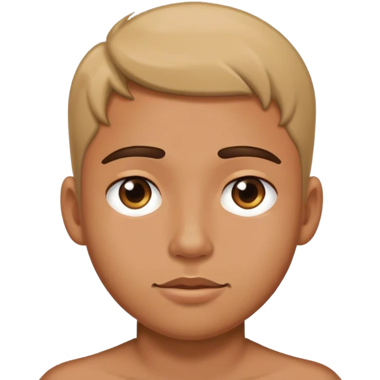 Gay man saying girl please emoji