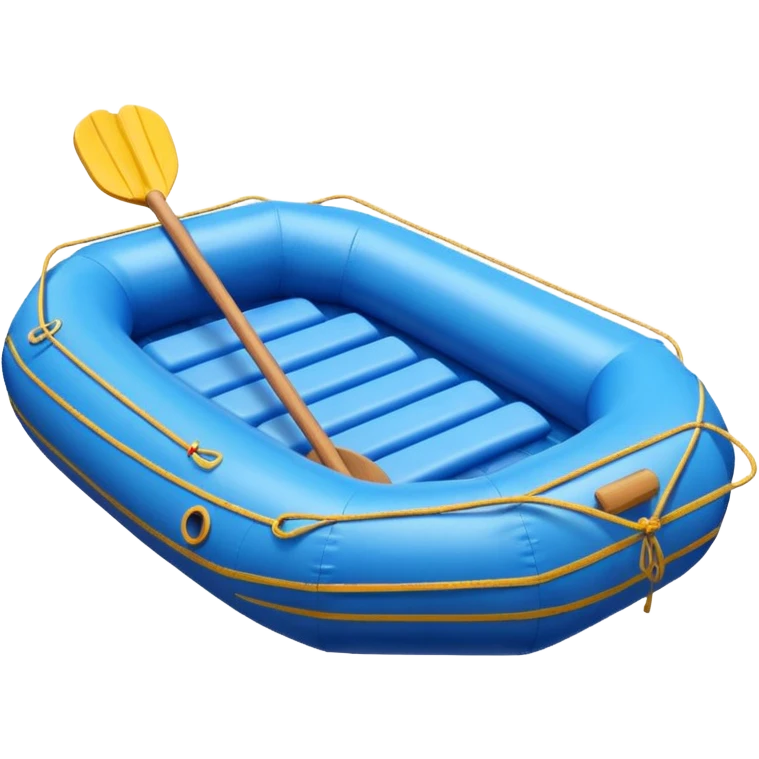 round rafting boat emoji