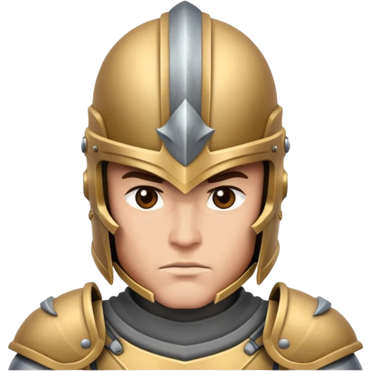 A warrior emoji