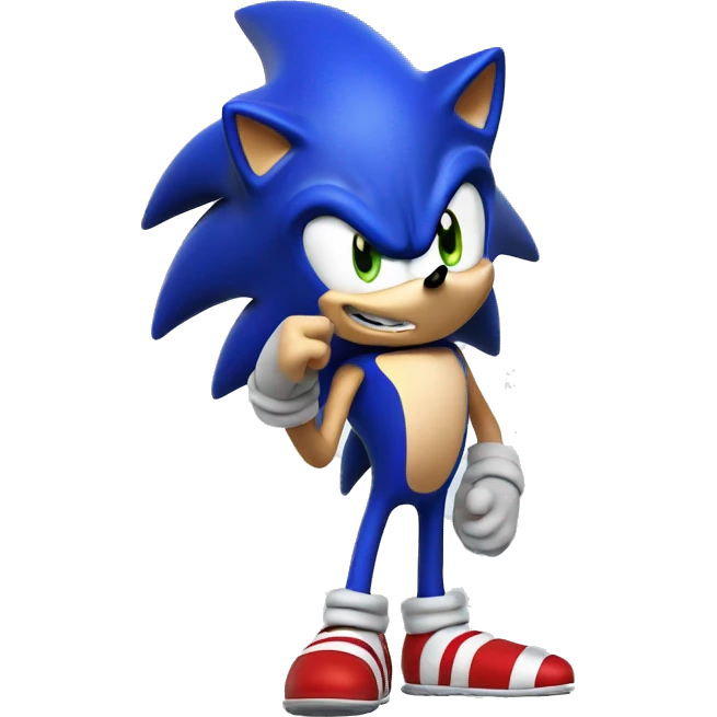 sonic the hedgehog emoji