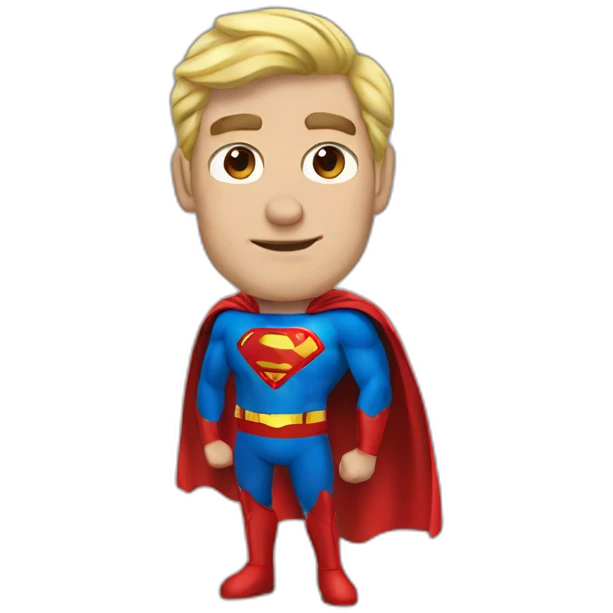 Super man emoji