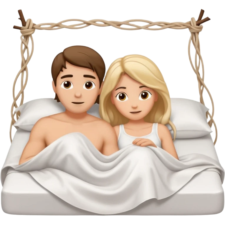 couple fucking in a bed emoji