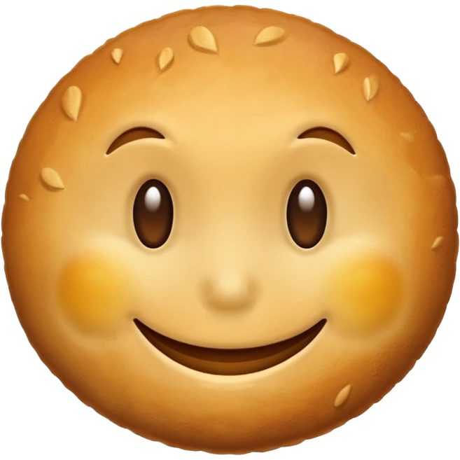 baked smiley emoji