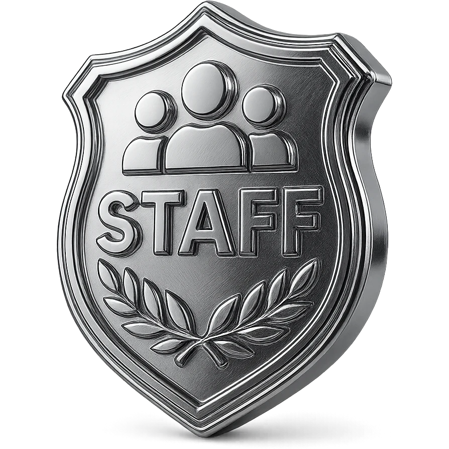 something that symbolizes the best the "staff" team emoji