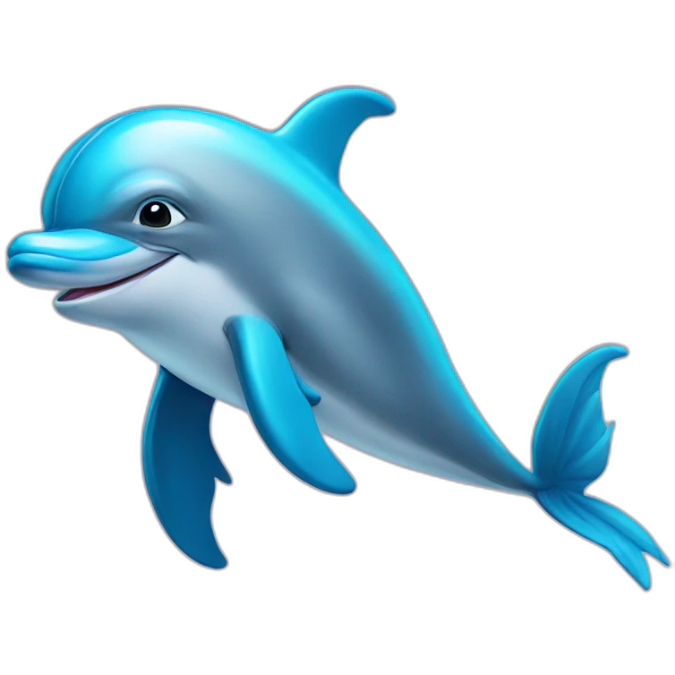 dolphin with wings emoji