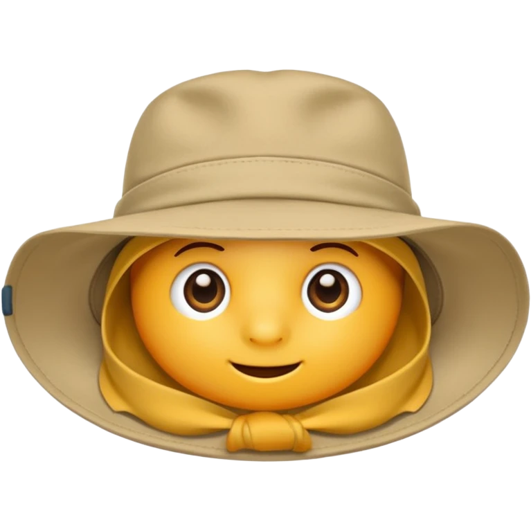just safari hat emoji