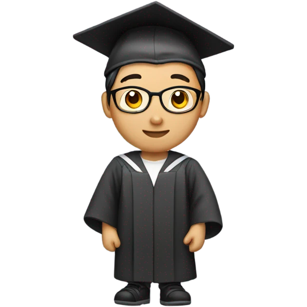 Graduate chinese Student  emoji