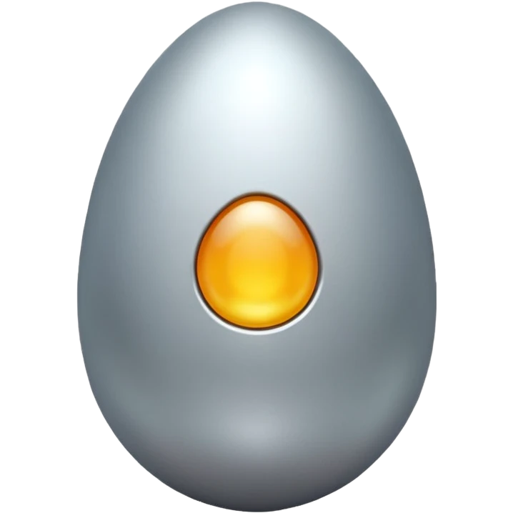 Platinum egg emoji