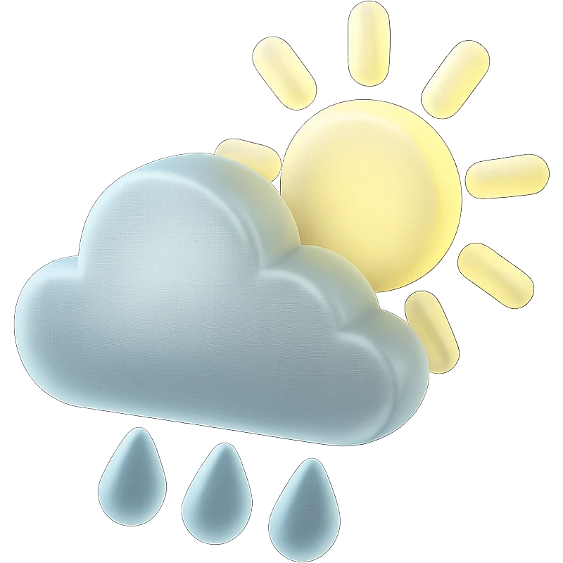Make the shiny sun with radiant beams light yellow in matte glass style, inspired by Apple emoji style. emoji