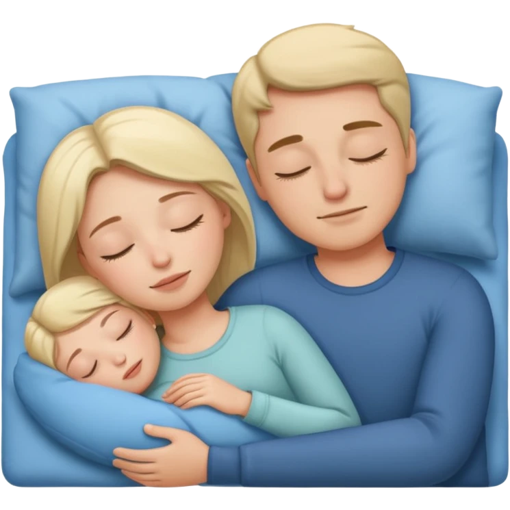 couple sleeping together  emoji