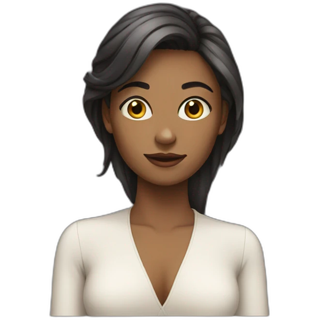 Femme nu emoji