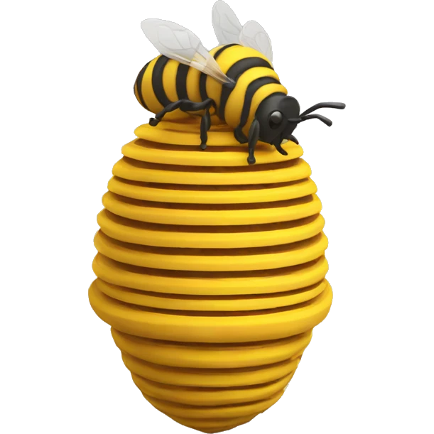 Beehive 3D printing  emoji