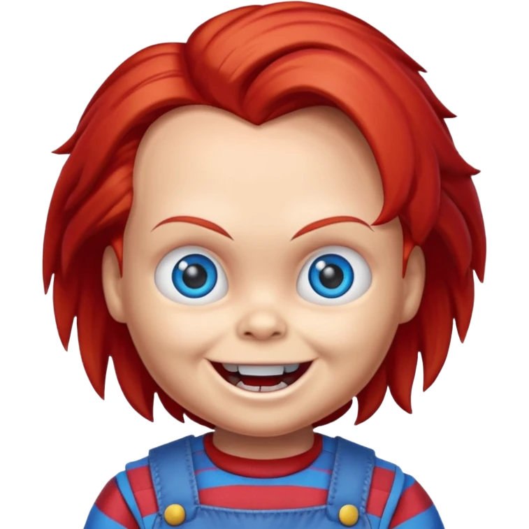 Un emojin de chuky emoji