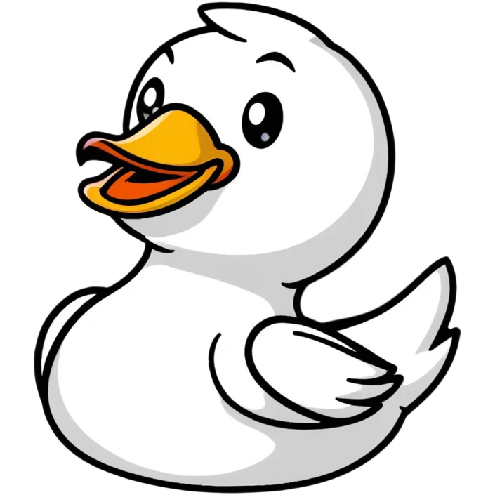 cartoon duck bill emoji