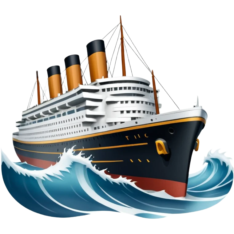 Make the Titanic emoji