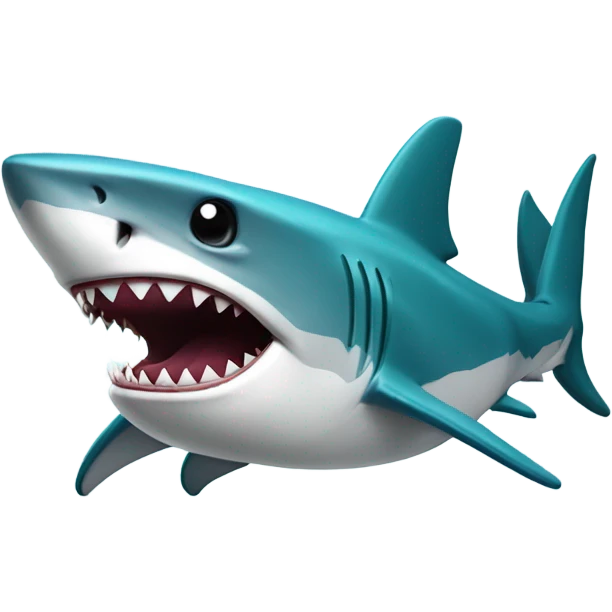 shark with San Jose Sharks Jersey on emoji