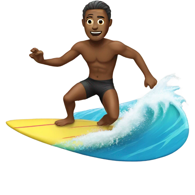 surfing emoji