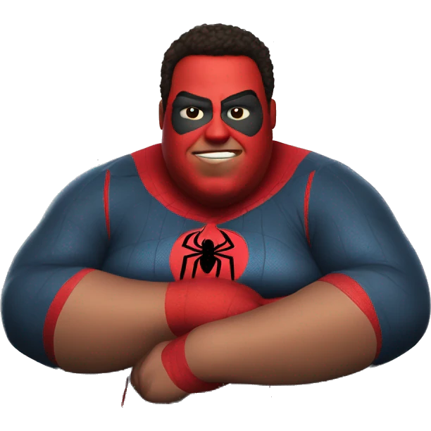 Fat fat fat Spider-Man  emoji