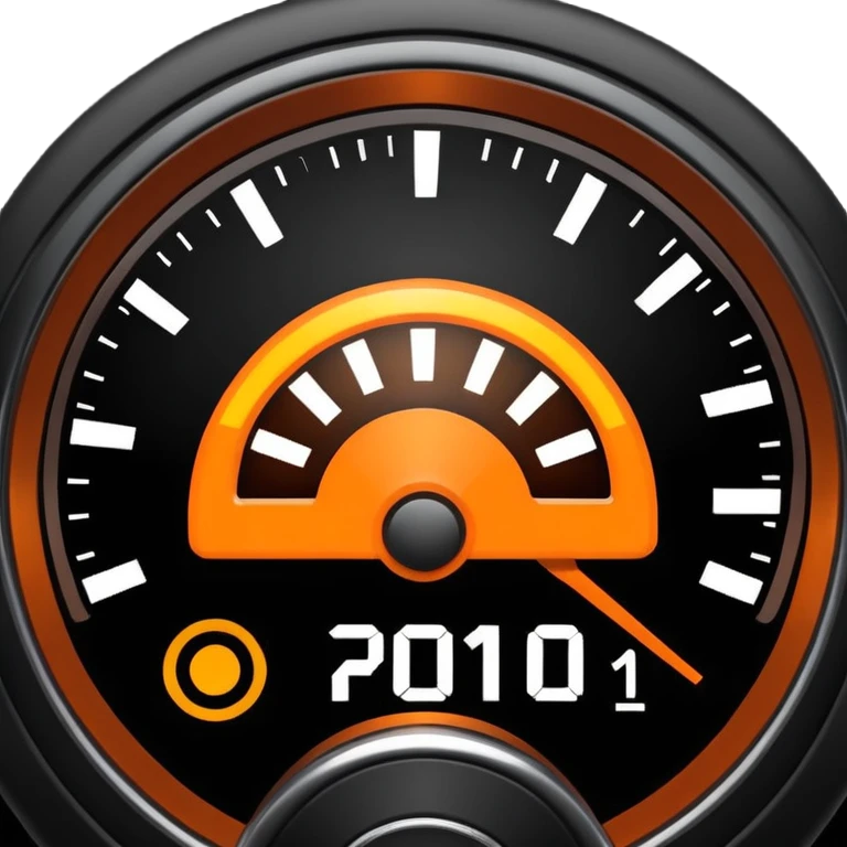 Engine management warning light  emoji