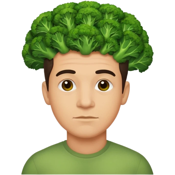 Broccoli man  emoji