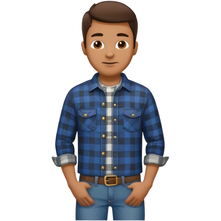 woodcutting man emoji