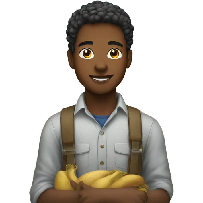 Student in a farm emoji