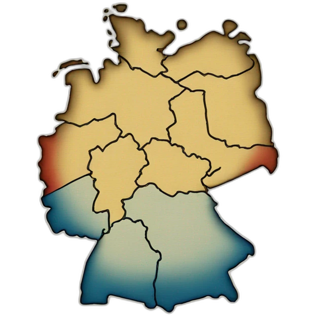 Germany flag map emoji