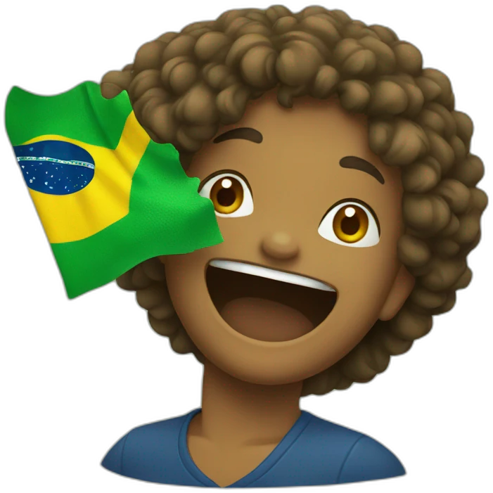 happy brazilian emoji
