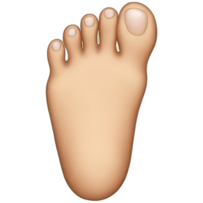 toe emoji
