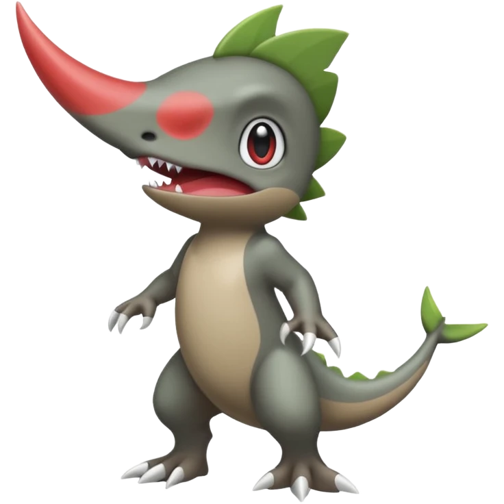 Axew (full body) emoji