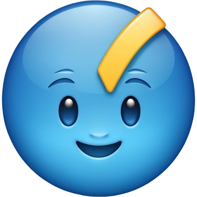 Verificado azul emoji