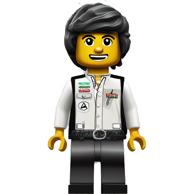 LEWIS HAMILTON lego full body emoji