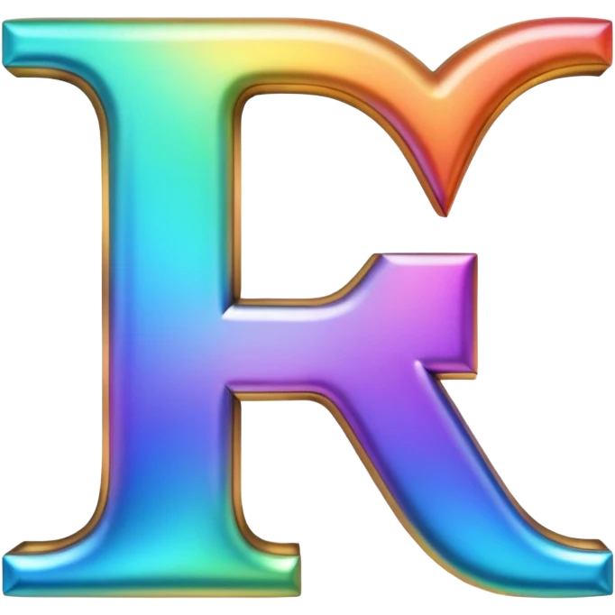 Create letter F CHANGING Colors emoji