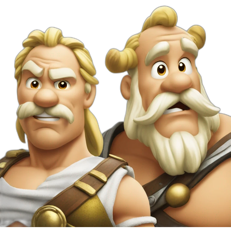 Asterix and Obelix emoji