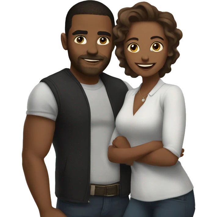 me and my man emoji