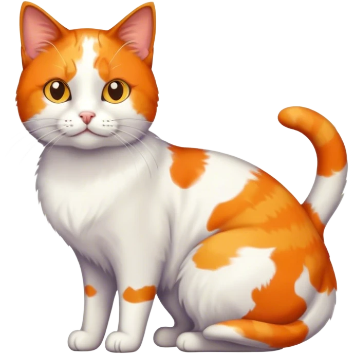 CALICO CAT full body emoji