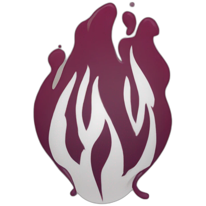 bordeaux en feu emoji