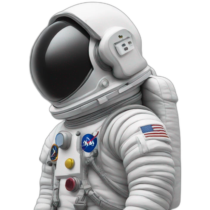 KAWS astronaut emoji