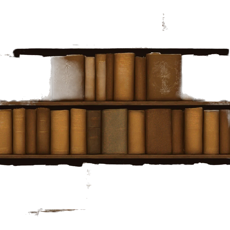Beautiful old books emoji