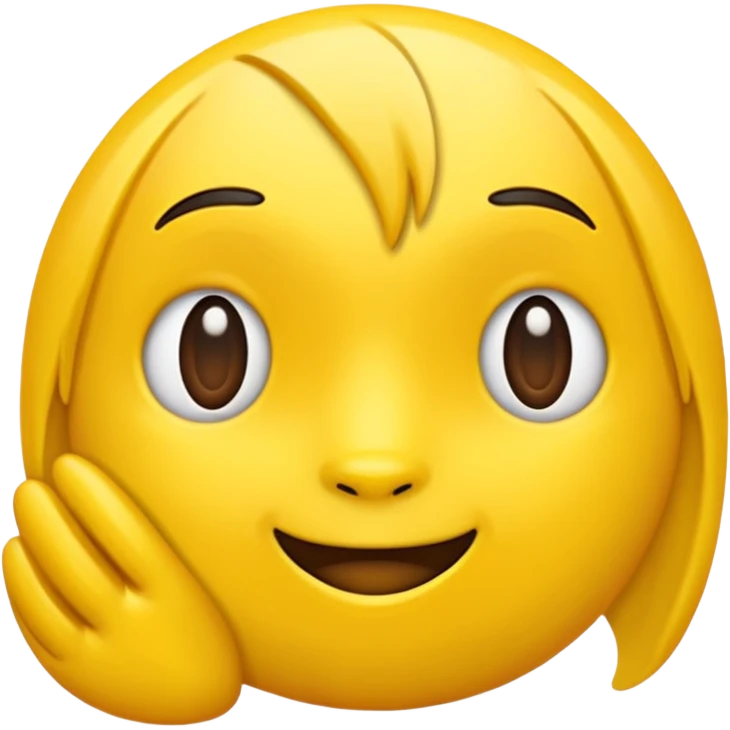 I want a text saying PATA PATA in yellow color emoji